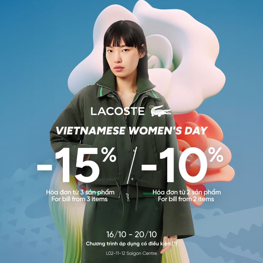 LACOSTE - MEMBERS WEEK 2025 - ATTRACTIVE OFFER