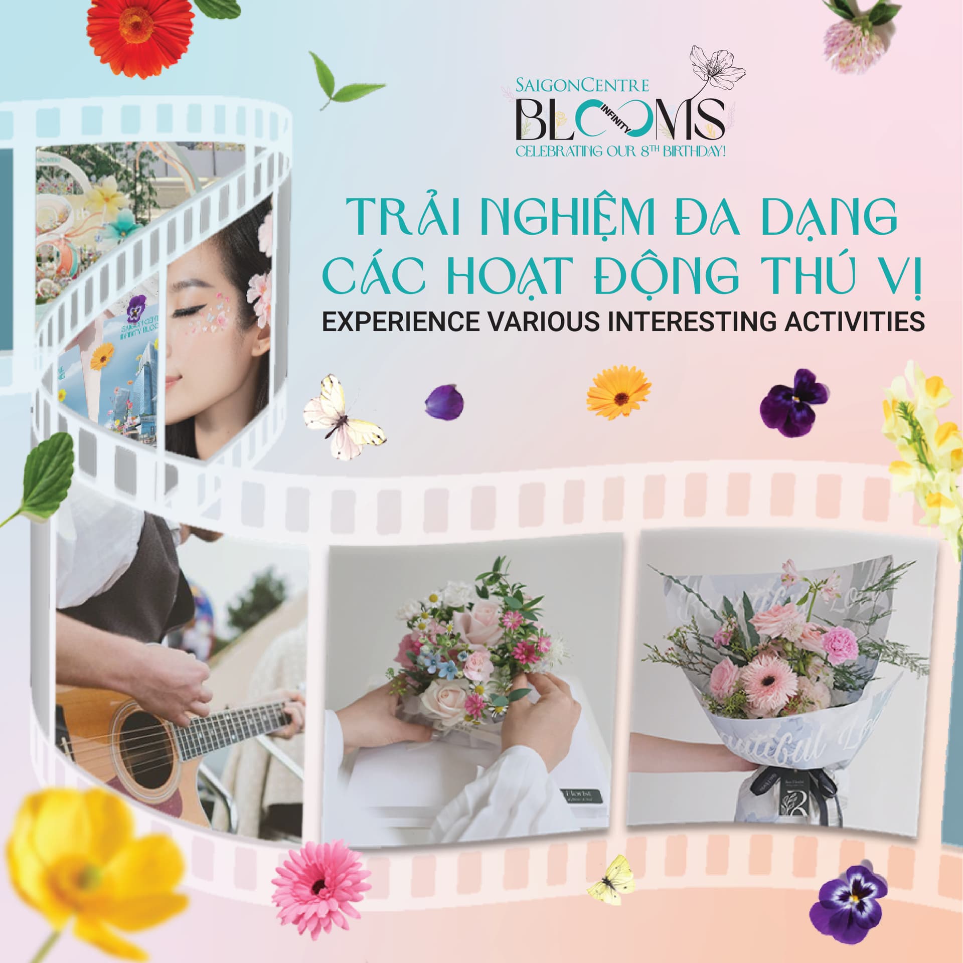 TRẢI NGHIỆM ĐA DẠNG CÁC HOẠT ĐỘNG THÚ VỊ