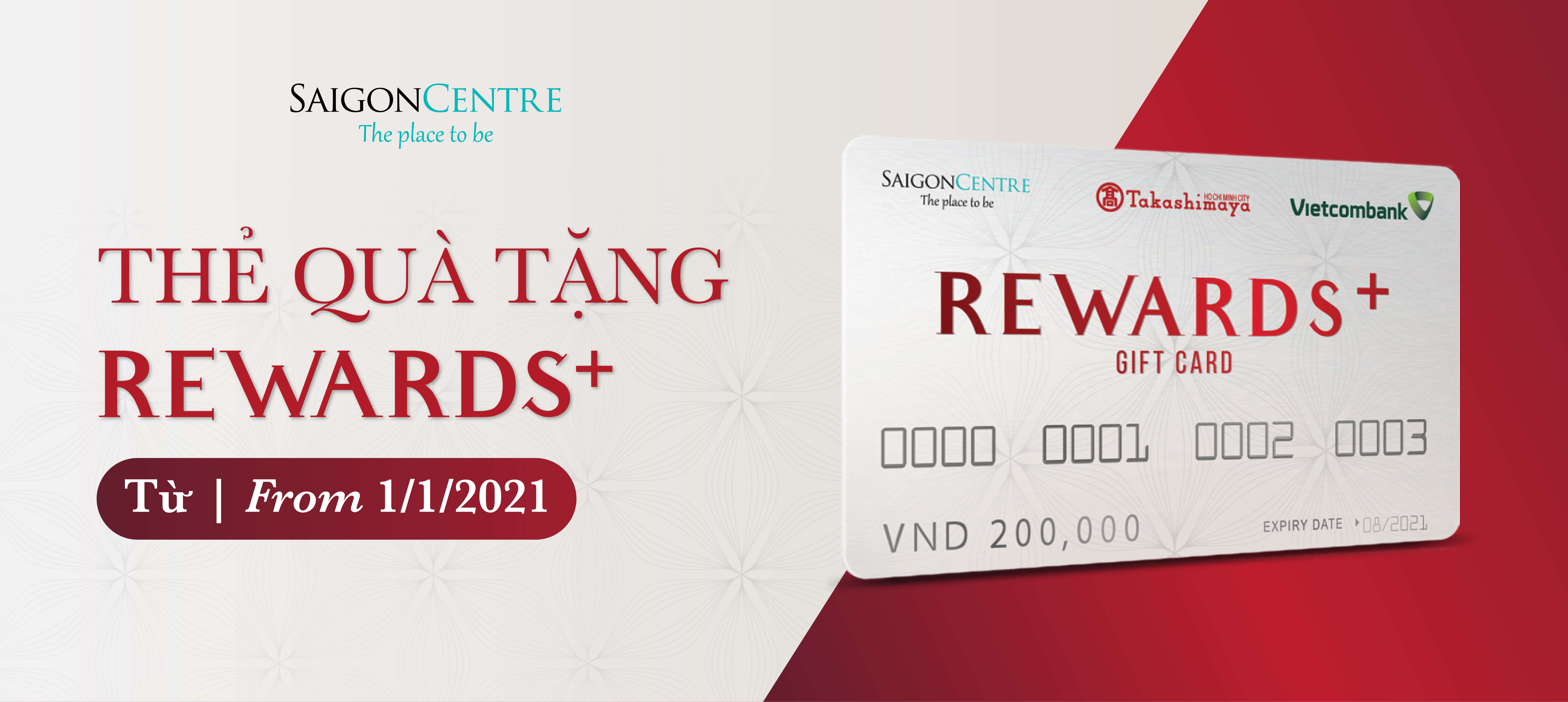 THẺ QUÀ TẶNG REWARDS+