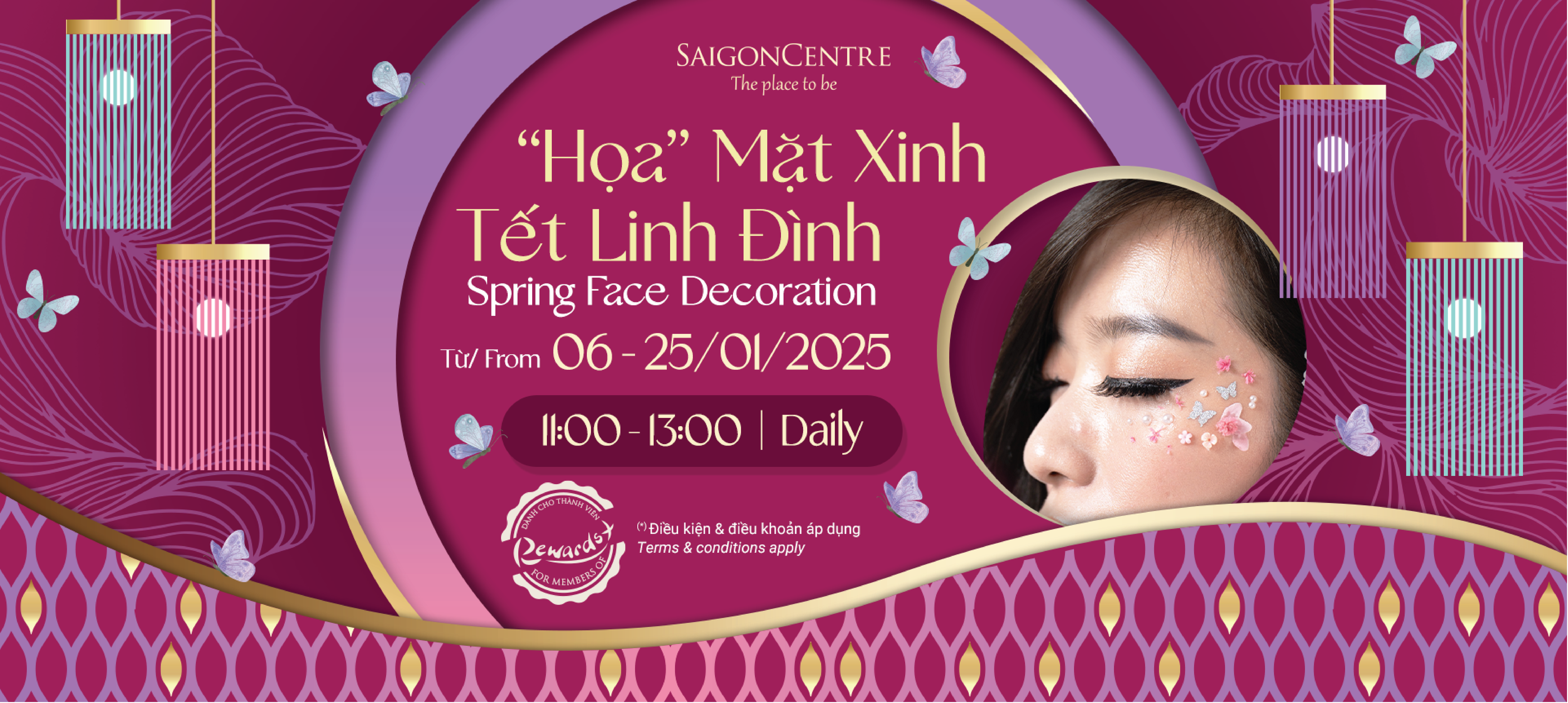 'HỌA' MẶT XINH - TẾT LINH ĐÌNH
