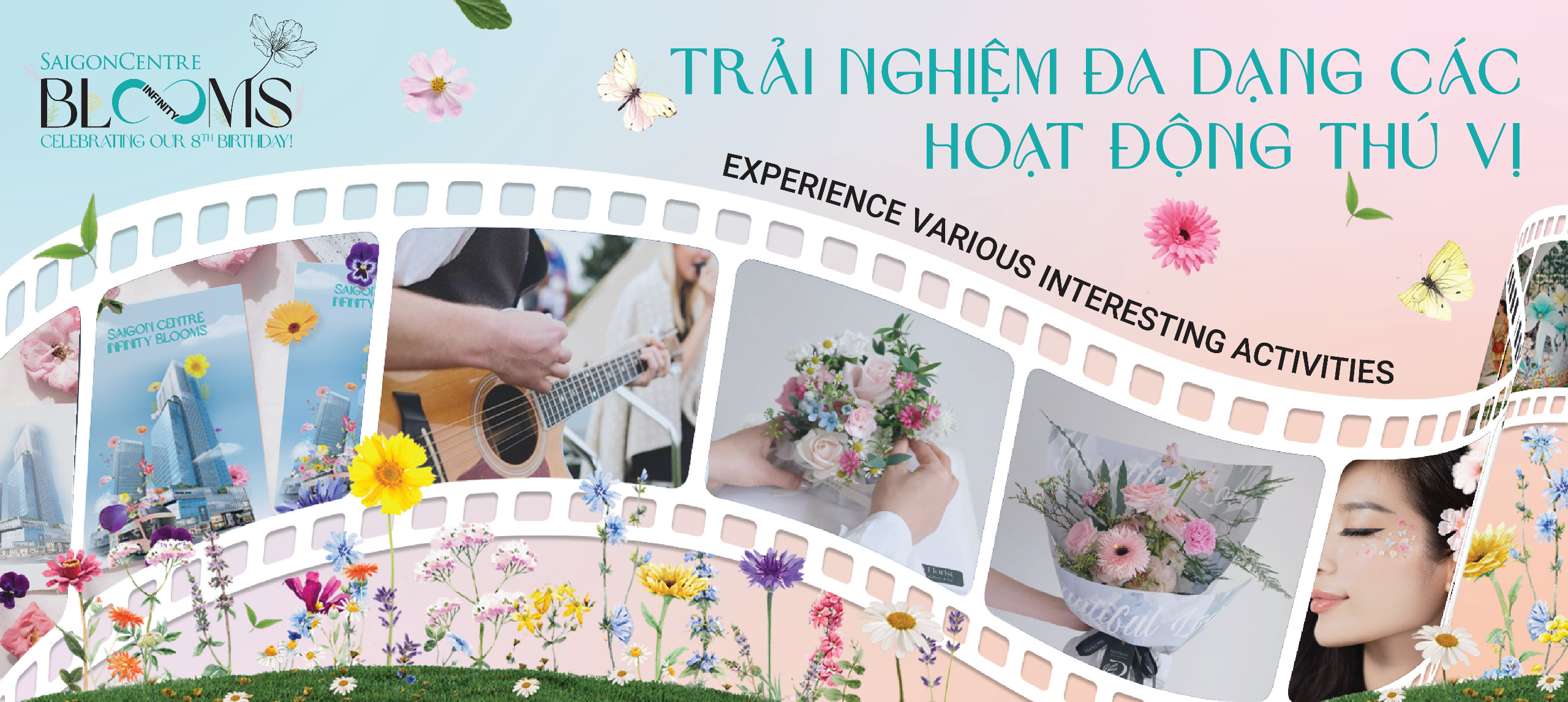 EXPERIENCE VARIOUS INTERESTING ACTIVITIES