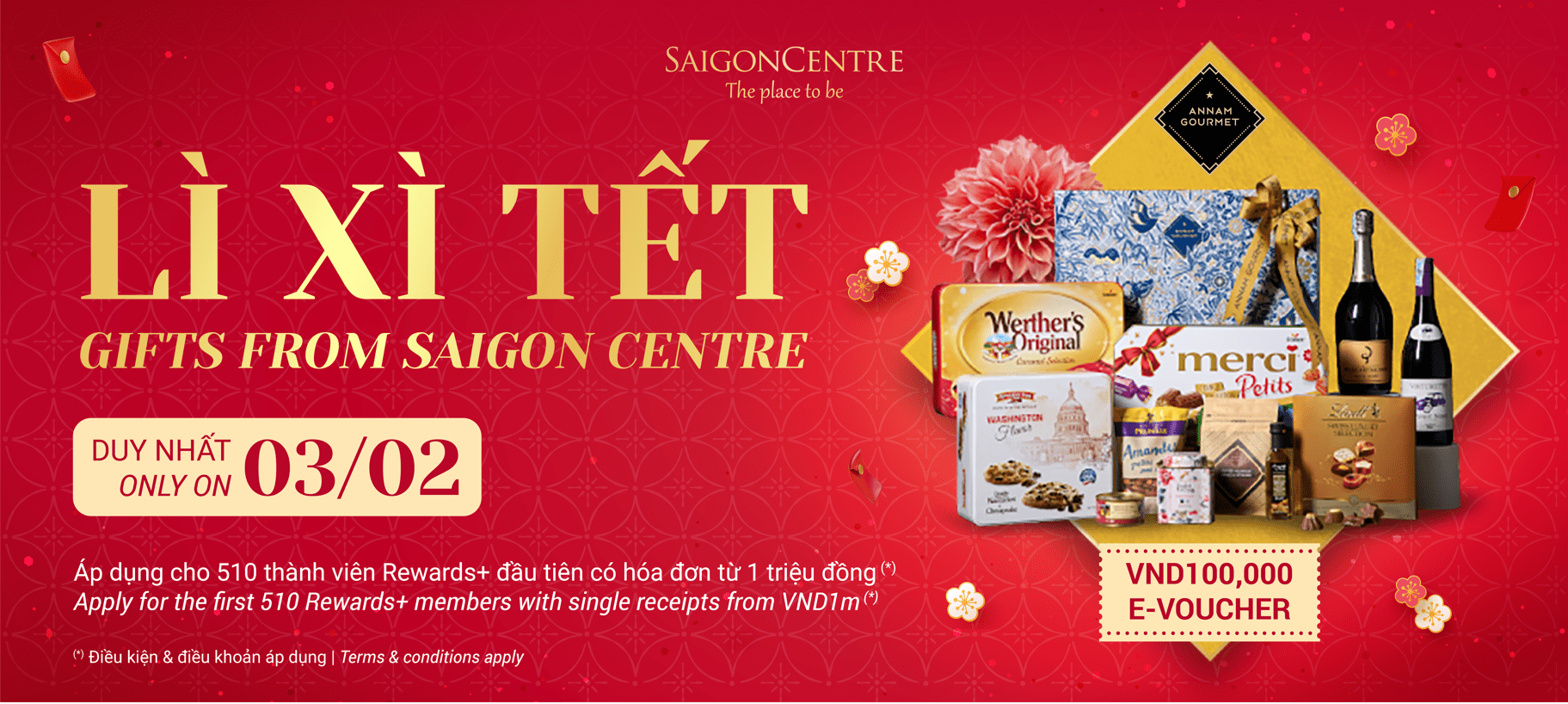 TET GIFTS FROM SAIGON CENTRE