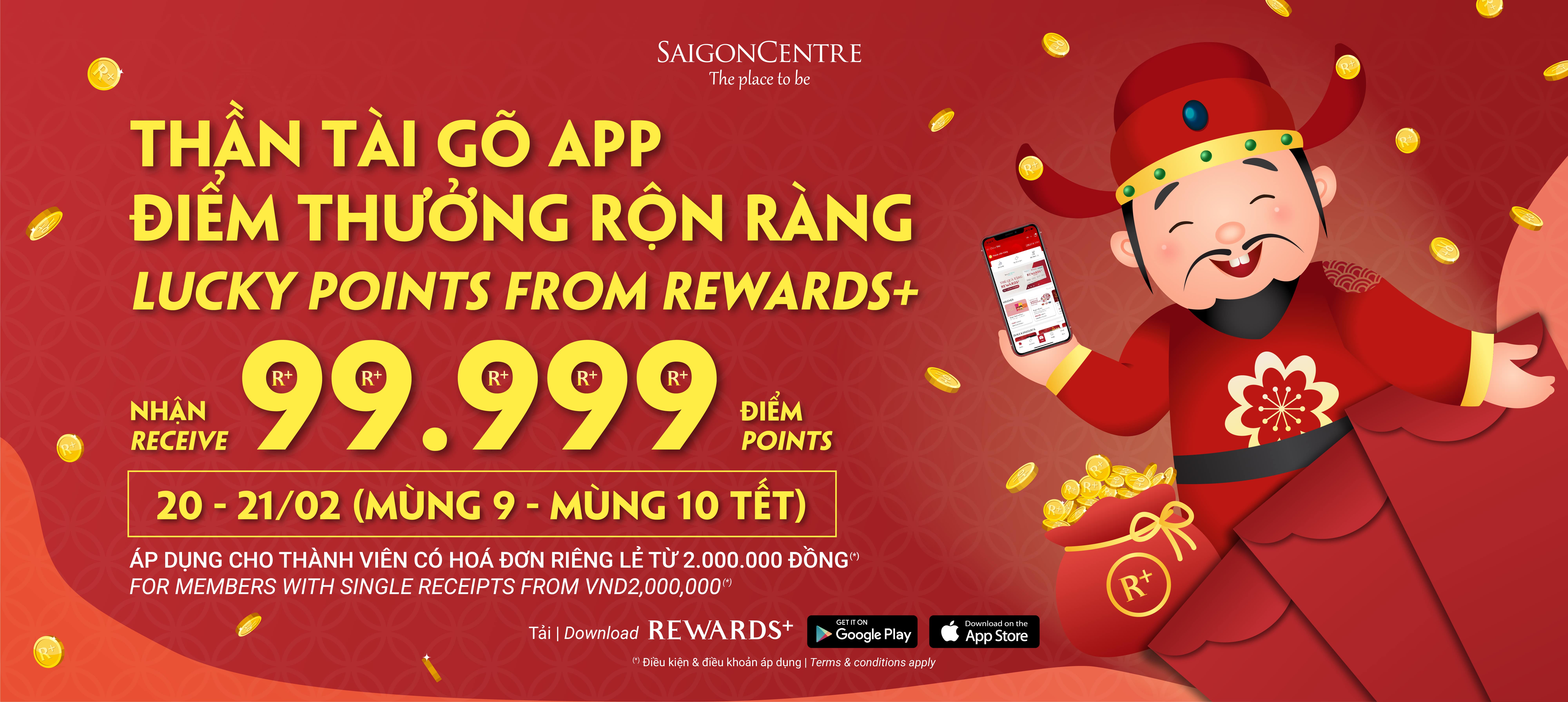 THẦN TÀI GÕ APP - ĐIỂM THƯỞNG RỘN RÀNG