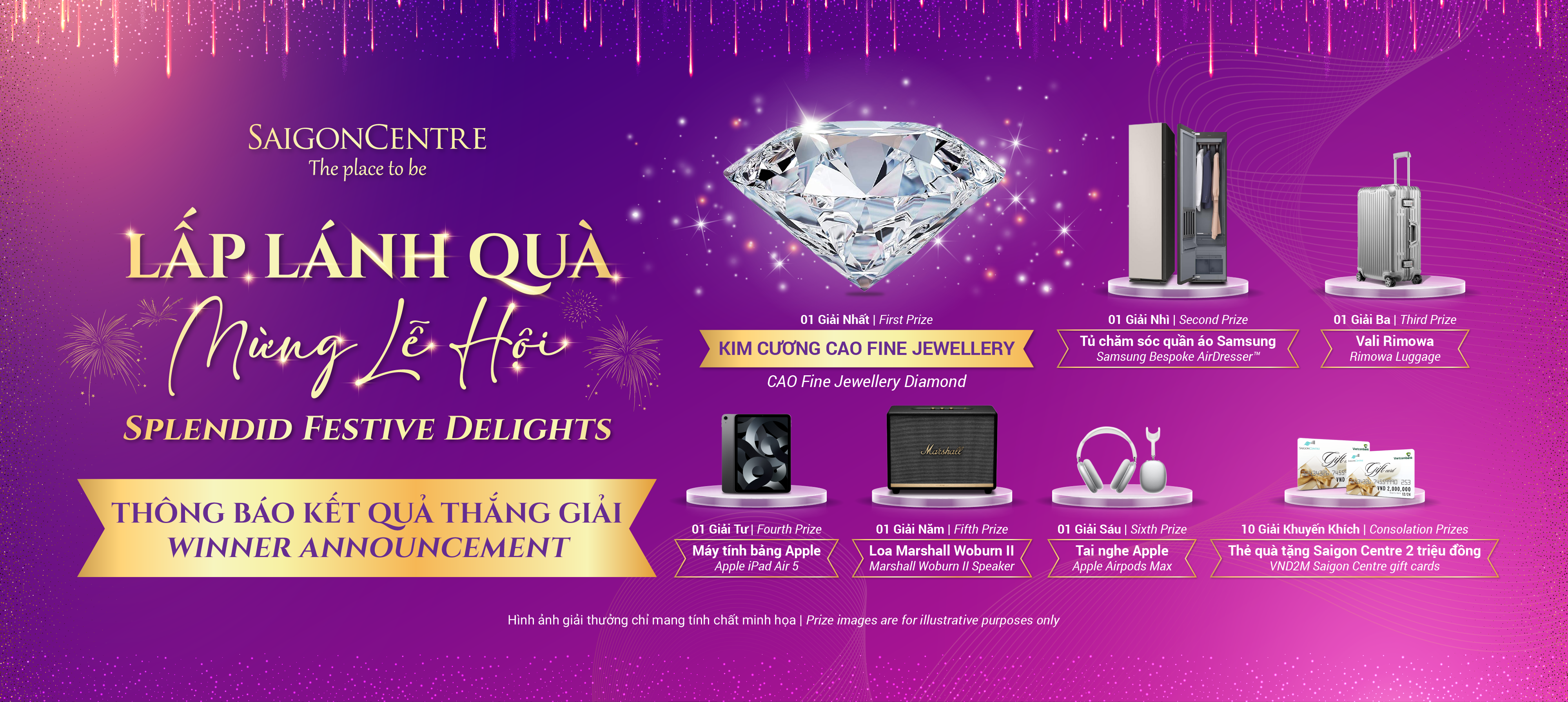 THÔNG BÁO KẾT QUẢ CHƯƠNG TRÌNH “LẤP LÀNH QUÀ - MỪNG LỄ HỘI”