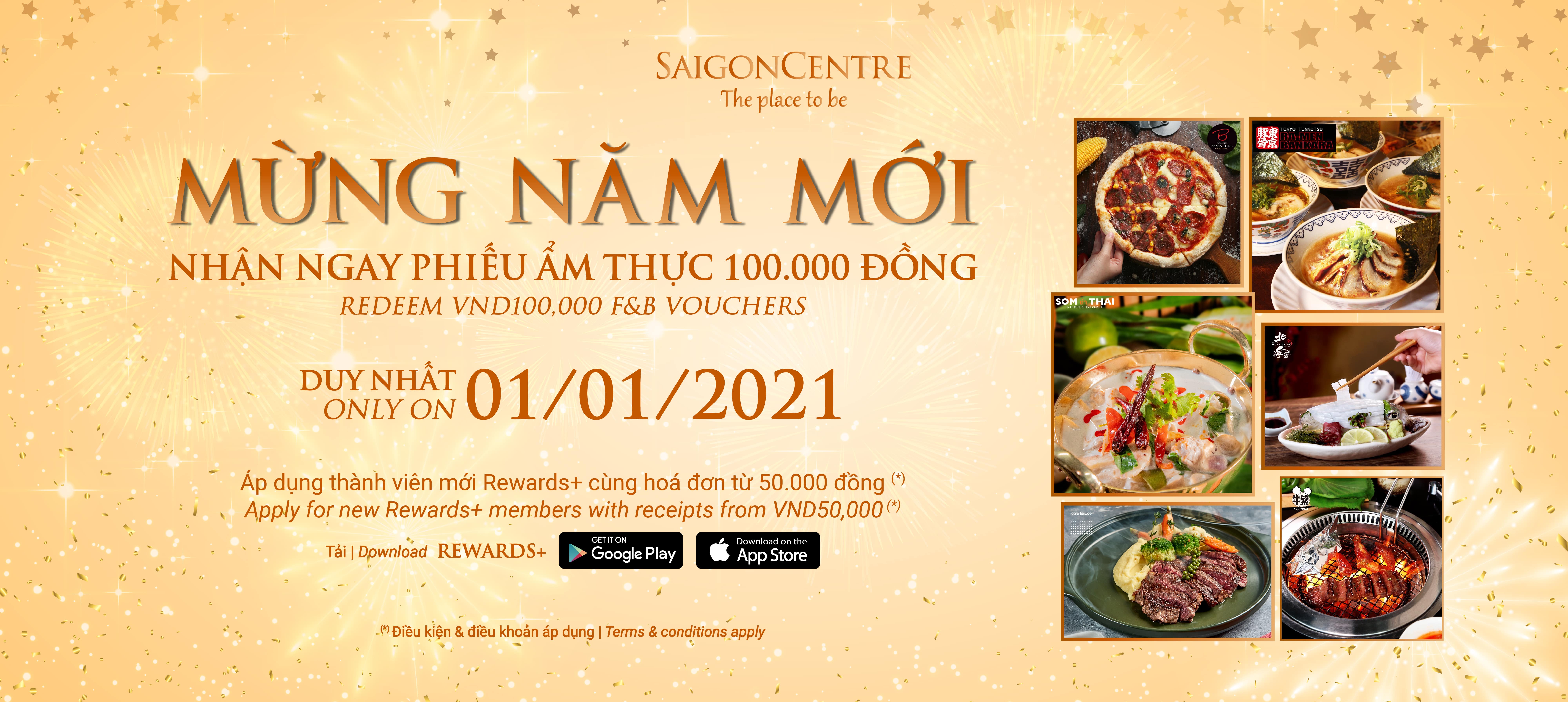 VND100K FB VOUCHERS FOR NEW REWARDS+ MEMBERS