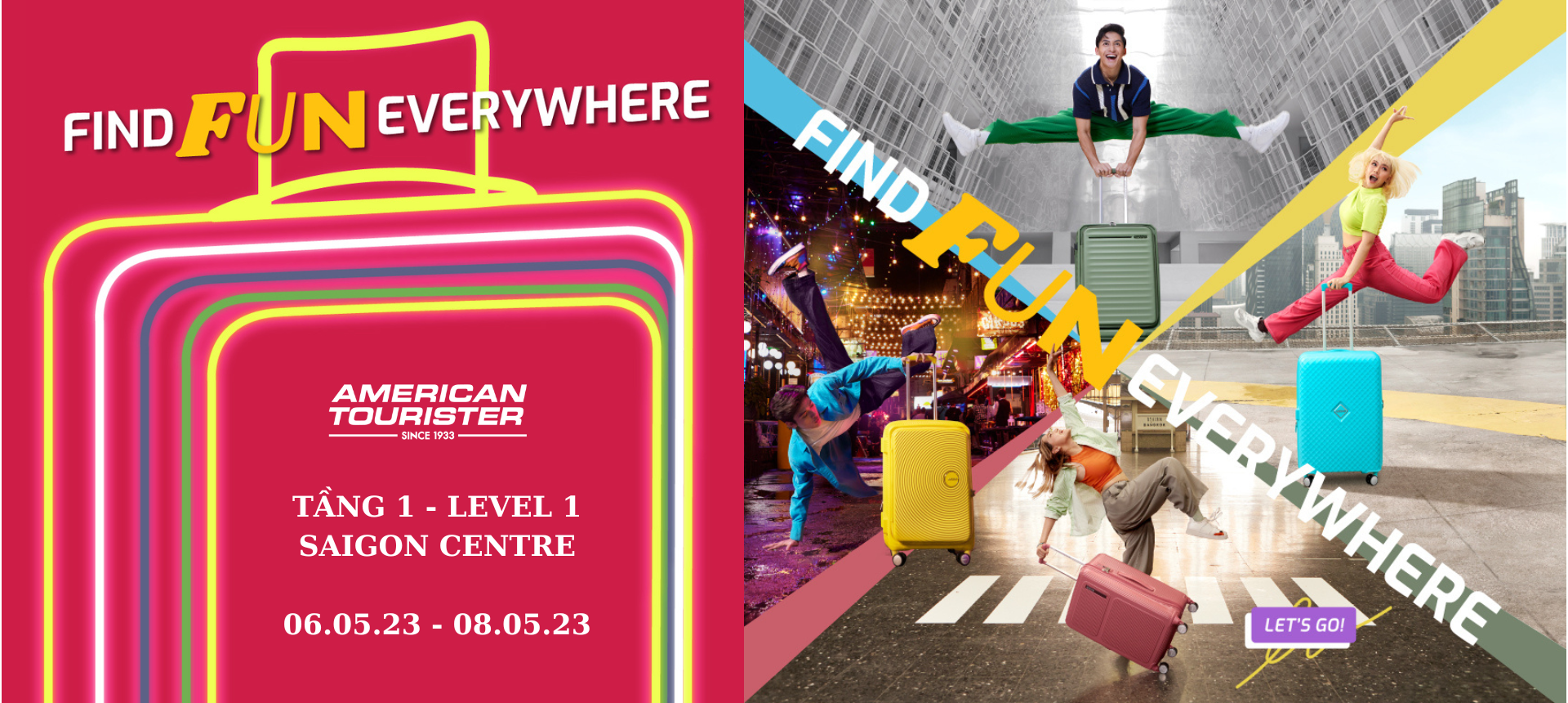 AMERICAN TOURISTER - FIND FUN EVERYWHERE