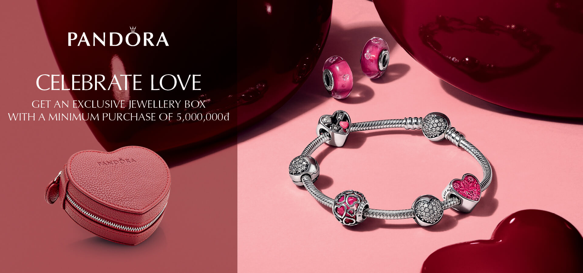 Receive an jewellery Case