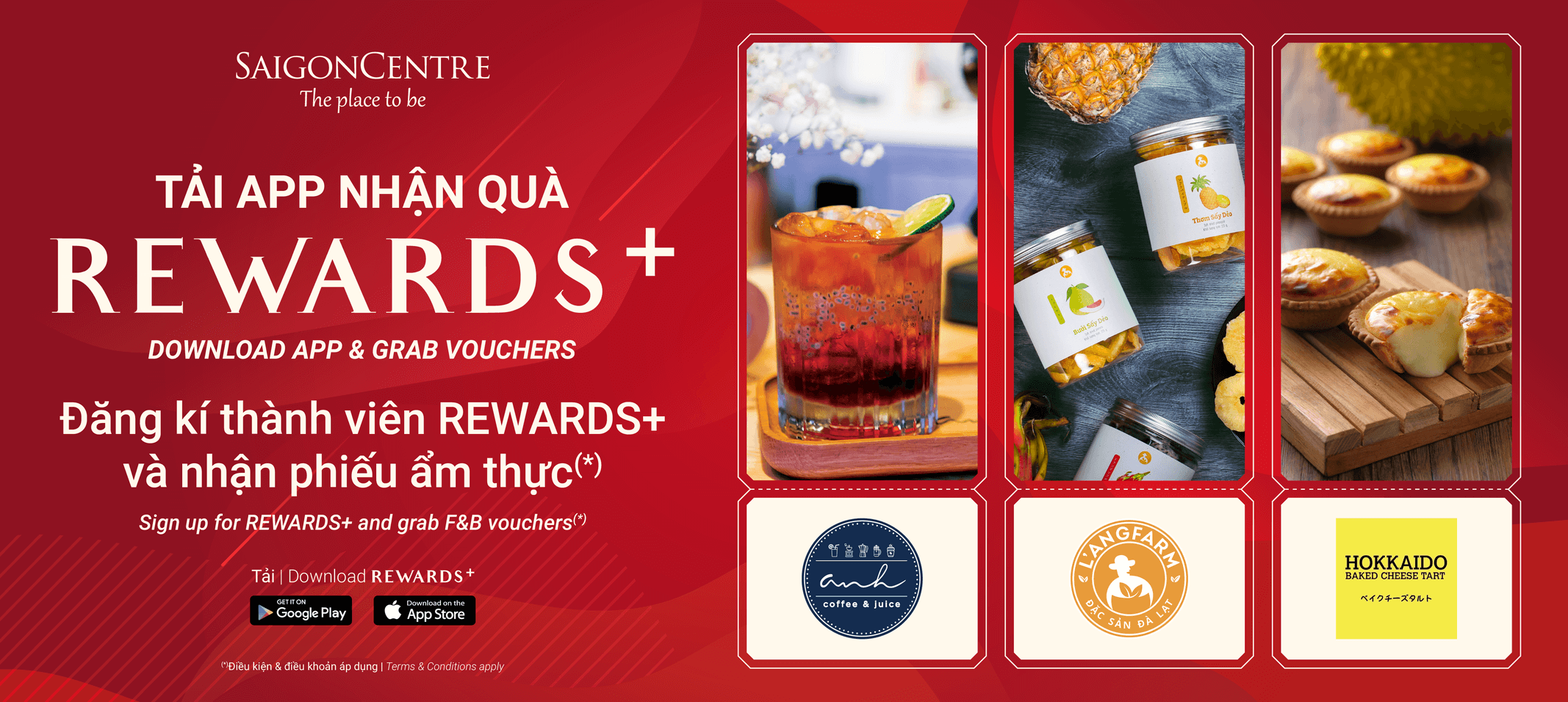 QUÀ TẶNG THÀNH VIÊN REWARDS+