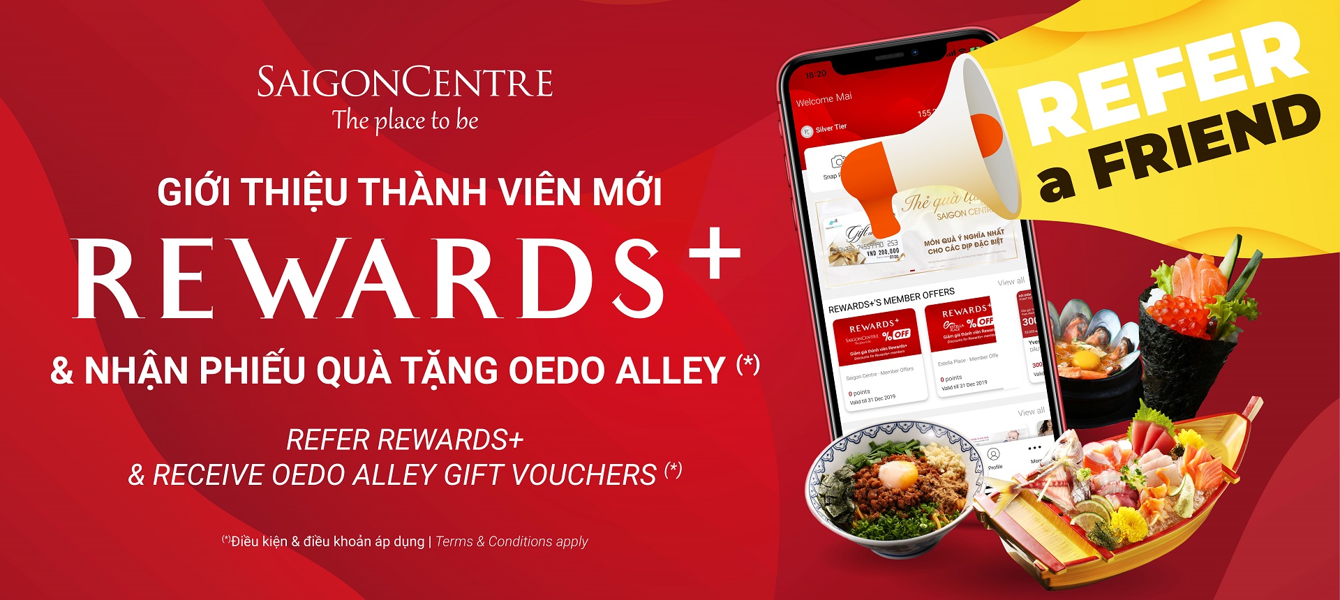 REFER REWARDS+ ON 03/03