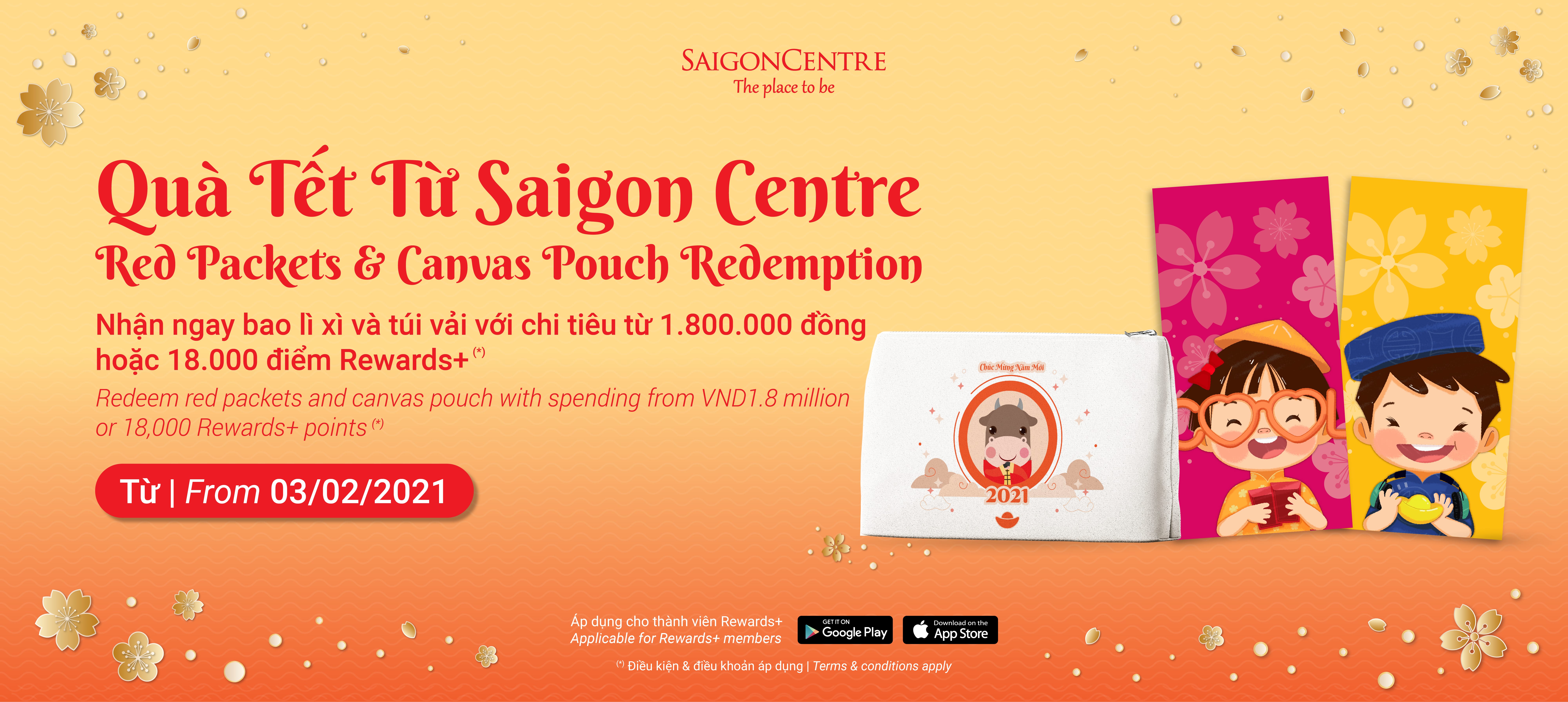 NHẬN NGAY QUÀ TẾT VỚI CHI TIÊU TỪ 1.8 TRIỆU HOẶC 18K ĐIỂM REWARDS+