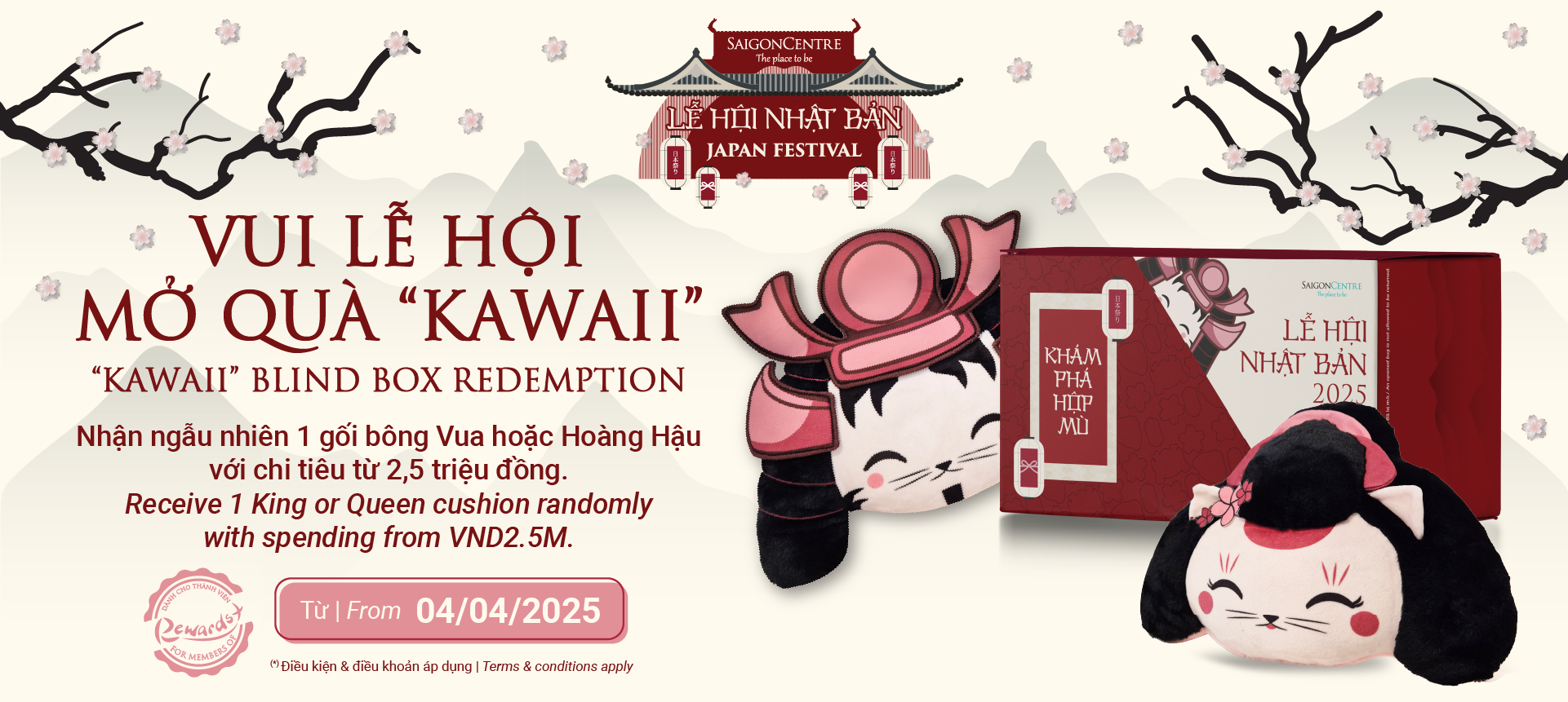 VUI LỄ HỘI - NHẬN QUÀ 'KAWAII'
