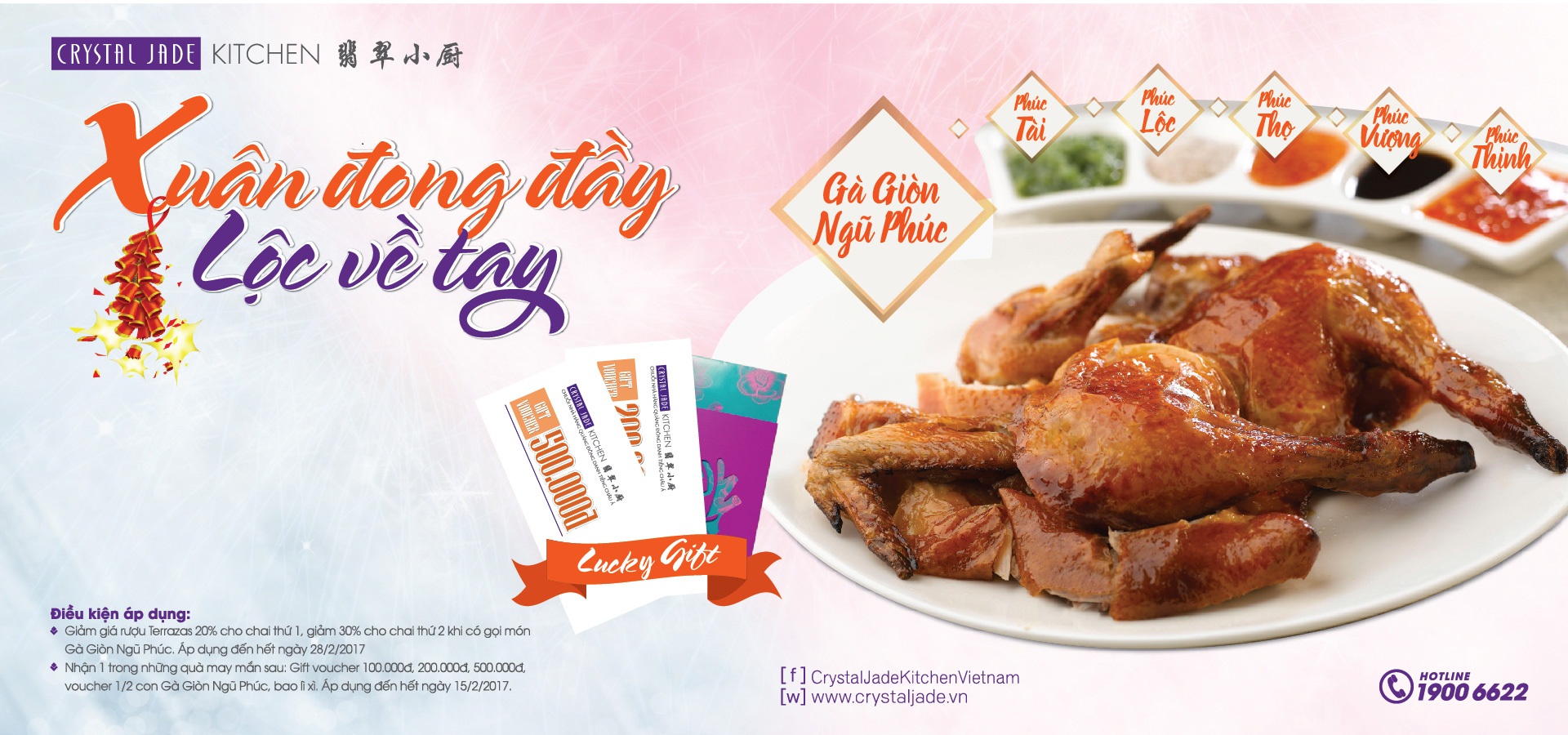 Xuân đong đầy lộc về tay