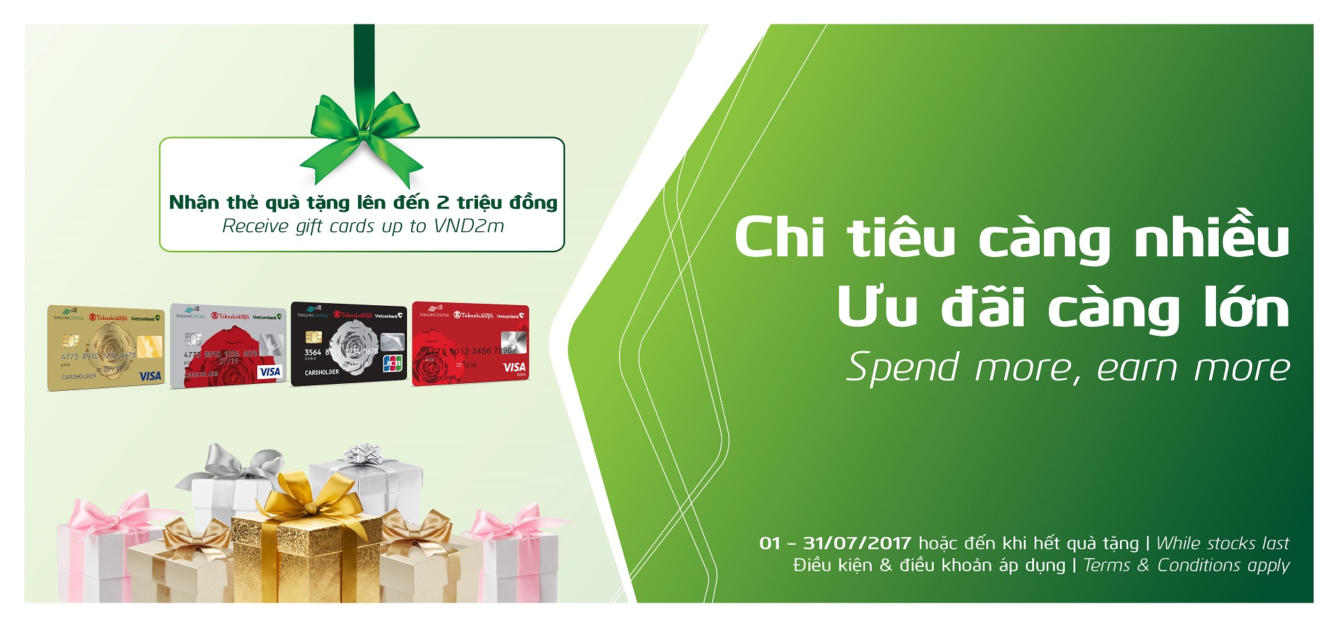 Ưu đãi dành cho chủ thẻ