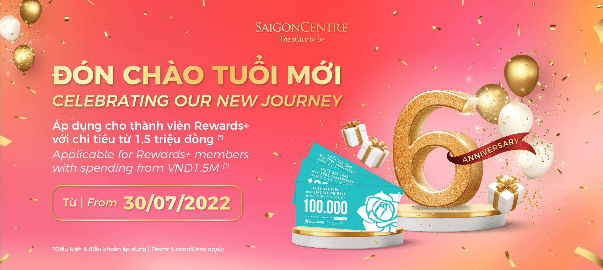 ĐÓN CHÀO TUỔI MỚI - NHẬN NGAY QUÀ TẶNG VOUCHER 100K