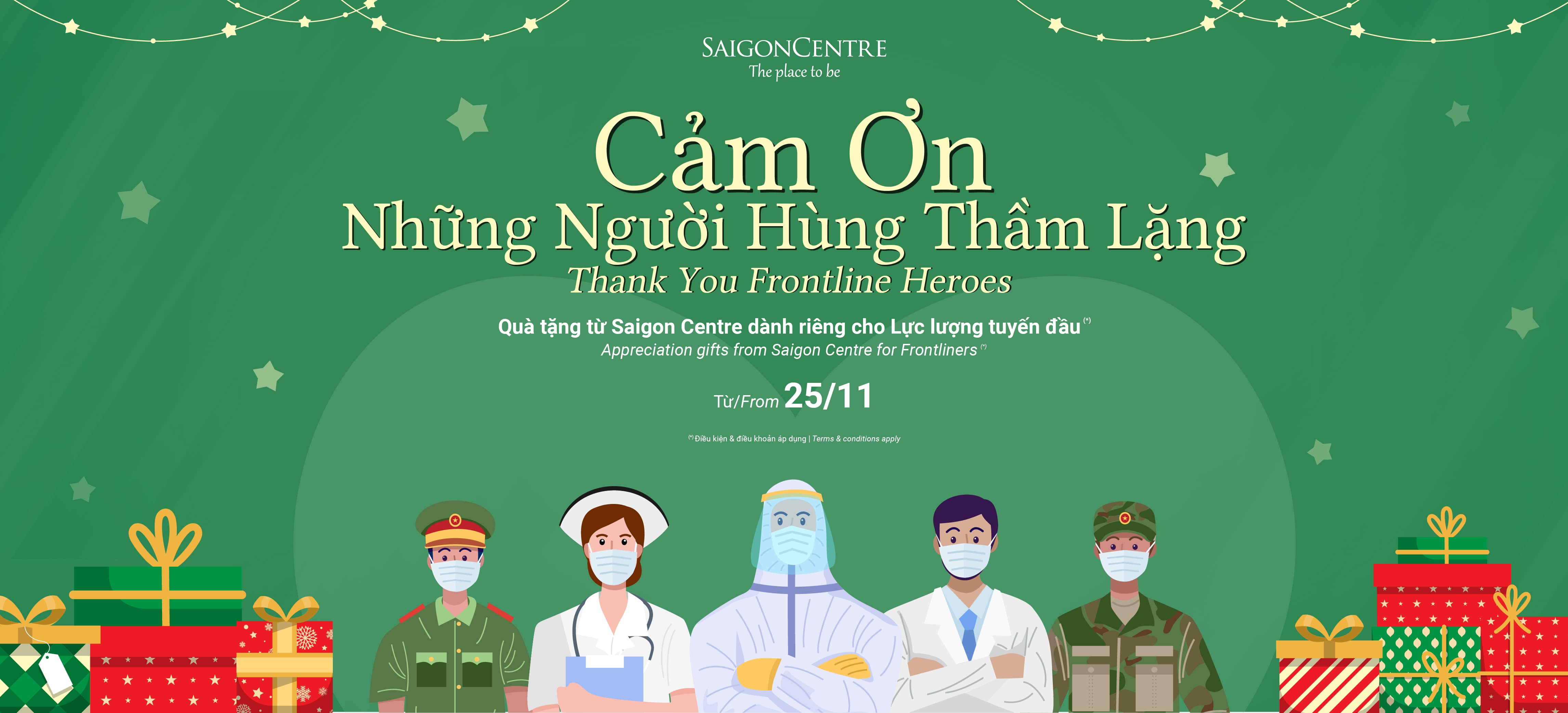 THANK YOU FRONTLINE HEROES