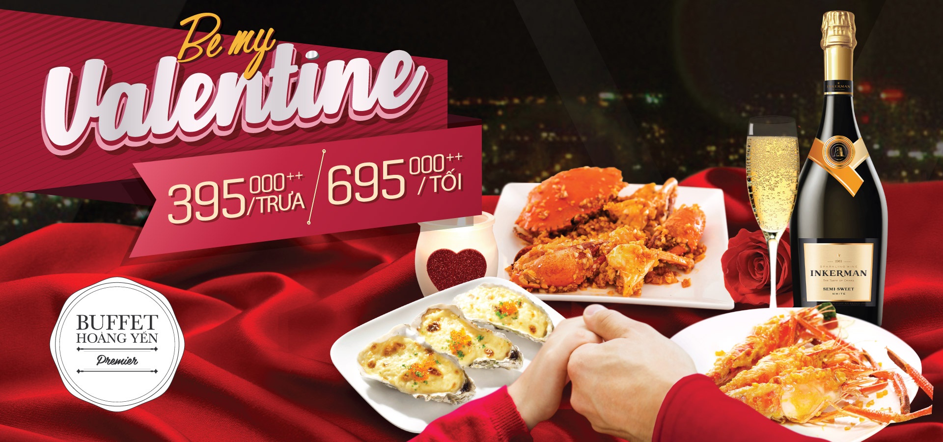 DẠ TIỆC BUFFET TÌNH NHÂN